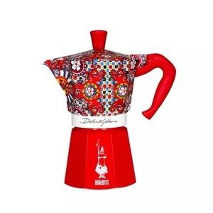 🥂SOLD🥂 NIB Bialetti Dolce & Gabanna 3 Cup Moka Express Italian Coffee Maker